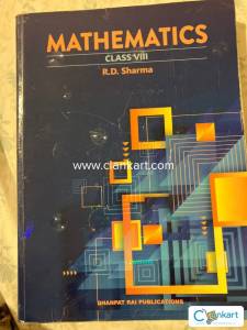 R.D. SHARMA MATHEMATICS CLASS  8th