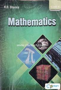 R.D. SHARMA MATHEMATICS FOR CLASS 9
