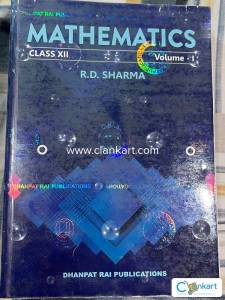 RD SHARMA MATHEMATICS VOL 1 CLASS 12