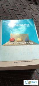 R.D SHARMA MATHMATICS 12 VOL 1 and 2