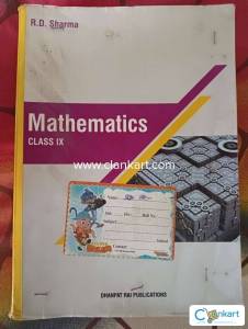R.D. SHARMA Maths for class 9