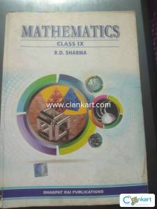R.D. SHARMA Maths for class 9