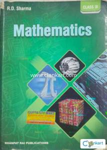 RD SHARMA Maths for class 9