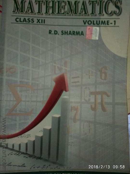 RD SHARMA VOLUME 1