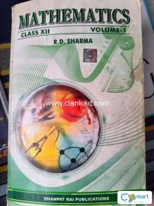 RD SHARMA VOL 1 MATHEMATICS CLASS XII
