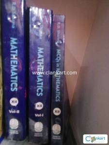 RD SHARMA XII VOLUME 1 AND 2+ MCQS