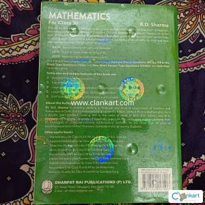 R.D SHARMA  Math for Class  XI & XII