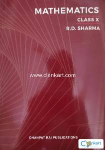 R.D SHARMA   MATHEMATICS CLASS X