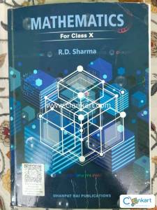RD SHARMA  class 10th 2026 new edition with MCQ booklet