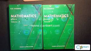 R.D SHARMA class 11th(vol-1 +vol-2)newly fresh condition (not used)