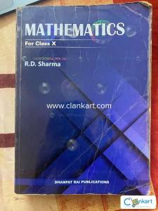 RD SHARMA for CLASS 10