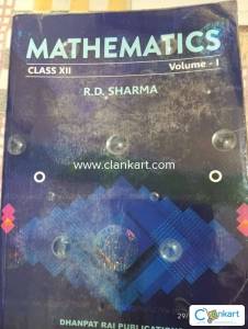 RD SHARMA for Class 12