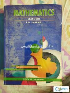 R.D. SHARMA for class 8th