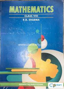 R.D. Sharma--Mathematics--for Class 8
