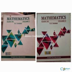 R.D. Sharma 12th Vol 1,2