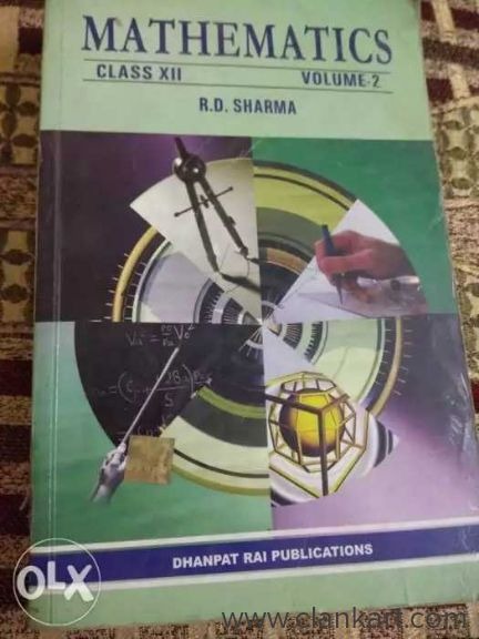 RD Sharma 12th class