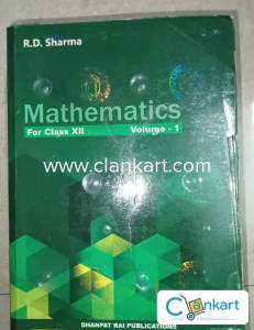 RD Sharma CLASS - 12TH Mathamatics