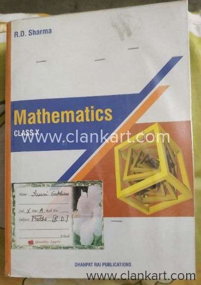 RD Sharma Class 10