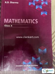 RD Sharma Class 10 with MCQ (Latest Edition 2024) (New Condition)