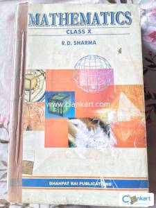 R.D. Sharma Class 10th Mathematics (Class 12 Eng Educart QB FREE)