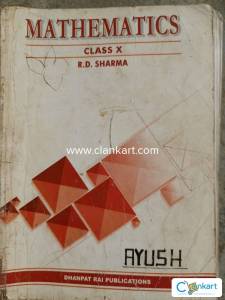 RD Sharma Class 10th Maths book