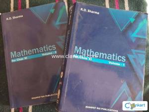 R.D Sharma Class 11th Vol 1&2