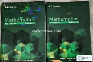RD Sharma Class 12 Mathematics (Volume 1 & 2 Complete Set)