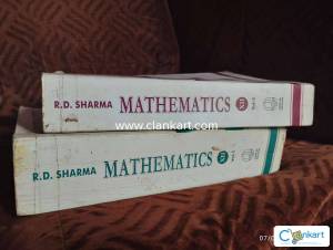 R.D. Sharma Class 12 mathematics, Vol.1 and 2