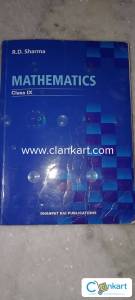R.D. Sharma Class 9 2024 edition
