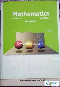 RD Sharma Class XII Vol.1