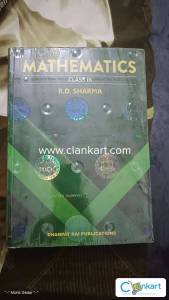 R.D Sharma For Class 9th