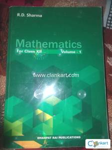 R.D. Sharma For class 12