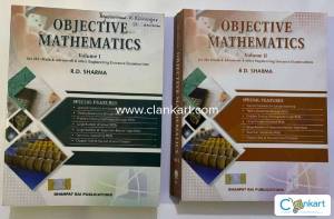 R.D. Sharma JEE (Mains & Advanced) Mathematics Volume 1 & 2