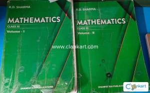 R.D. Sharma MATHEMATICS - XI Volume I & II