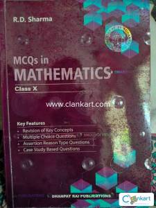 R.D Sharma MCQ'sMaths for class 10