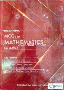 R.D Sharma MCQs Mathematics for class 10