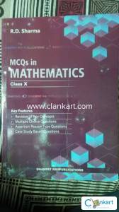 R.D. Sharma MCQs in Maths