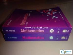 R.D. Sharma Mathematics' Class 11th (VOl 1& 2 )