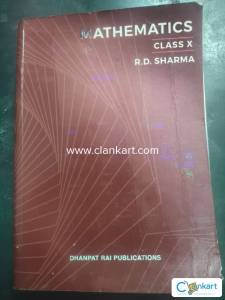 R.D. Sharma Mathematics Book Class 10