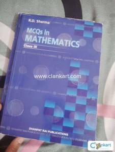 R.D. Sharma Mathematics CBSE for class 9