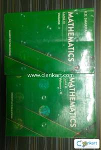 RD Sharma Mathematics Class 11 CBSE new edition  vol.1&2