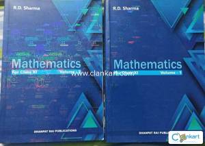 RD Sharma Mathematics Class 11 Volume 1 and 2 (Brand new condition)