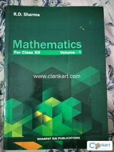 R.D Sharma Mathematics Class 12