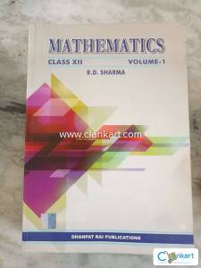 RD Sharma Mathematics Class 12 Vol 1&2