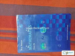 RD Sharma Mathematics Class 9 with MCQ question book