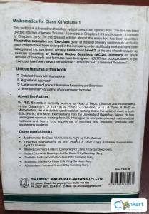 RD Sharma Mathematics Class XII Volume 1