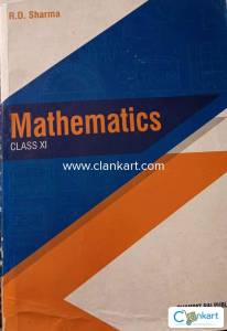RD Sharma Mathematics class 11th