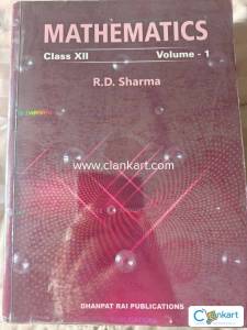 R.D. Sharma Mathematics for Class 12 - Volume 1