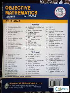 R.D Sharma Mathematics for JEE Mains VOL 1