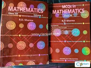 RD Sharma Mathematics for class 12 Volume 1 and mcqs